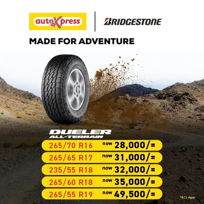 Bridgestone Tyre Deals